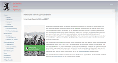Desktop Screenshot of hv-appenzell.ch